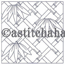 Load image into Gallery viewer, Kikko Sashiko Quilt Blocks and Tote Bag
