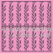 Load image into Gallery viewer, Sofia Spanish Blackwork Quilt Blocks and Tote Bag