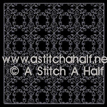 Load image into Gallery viewer, Luciana Spanish Blackwork Quilt Blocks and Tote Bag