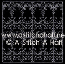 Load image into Gallery viewer, Luciana Spanish Blackwork Quilt Blocks and Tote Bag