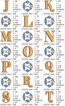 Load image into Gallery viewer, The Crown Monogram Letters A through Z