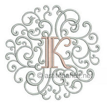 Load image into Gallery viewer, Rococo Dreams Monogram Letters A through Z