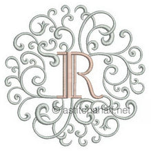 Load image into Gallery viewer, Rococo Dreams Monogram Letters A through Z
