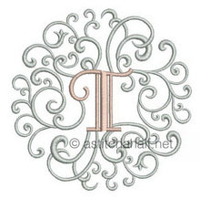 Load image into Gallery viewer, Rococo Dreams Monogram Letters A through Z