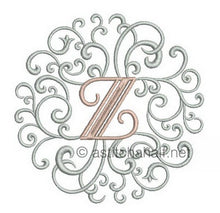 Load image into Gallery viewer, Rococo Dreams Monogram Letters A through Z