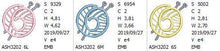 Load image into Gallery viewer, Knitting Monogram Number 6