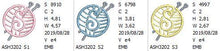 Load image into Gallery viewer, Knitting Monogram Letter S