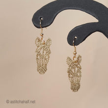 Load image into Gallery viewer, Origami Freestanding Lace Earrings Combo