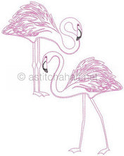 Load image into Gallery viewer, Flamingo Festival Seamless Quilt Combo