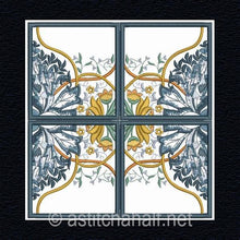 Load image into Gallery viewer, Jacobean Botanical Bliss Totebag