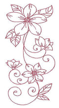 Load image into Gallery viewer, Glimpse of Spring Redwork Combo

