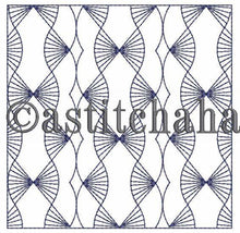 Load image into Gallery viewer, Taney Sashiko Quilt Blocks and Tote Bag
