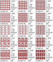 Load image into Gallery viewer, Sofia Spanish Blackwork Quilt Blocks and Tote Bag
