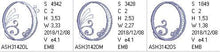 Load image into Gallery viewer, Stunning Swirls Monogram O
