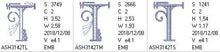 Load image into Gallery viewer, Stunning Swirls Monogram T
