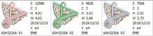 Load image into Gallery viewer, French Knot Monogram A
