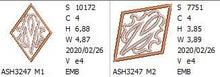 Load image into Gallery viewer, Richelieu Cutwork Monogram M
