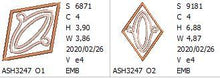 Load image into Gallery viewer, Richelieu Cutwork Monogram O
