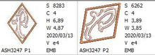 Load image into Gallery viewer, Richelieu Cutwork Monogram P
