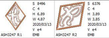 Load image into Gallery viewer, Richelieu Cutwork Monogram R
