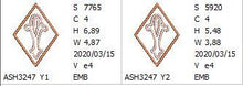 Load image into Gallery viewer, Richelieu Cutwork Monogram Y

