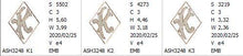 Load image into Gallery viewer, Richelieu Nouveau Monogram K
