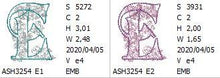Load image into Gallery viewer, Floraison Monogram Letter E
