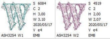 Load image into Gallery viewer, Floraison Monogram Letter W
