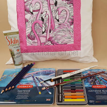 Load image into Gallery viewer, Flamingo Festival Seamless Quilt Combo
