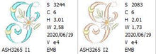 Load image into Gallery viewer, Summer Dance Monogram Letter I
